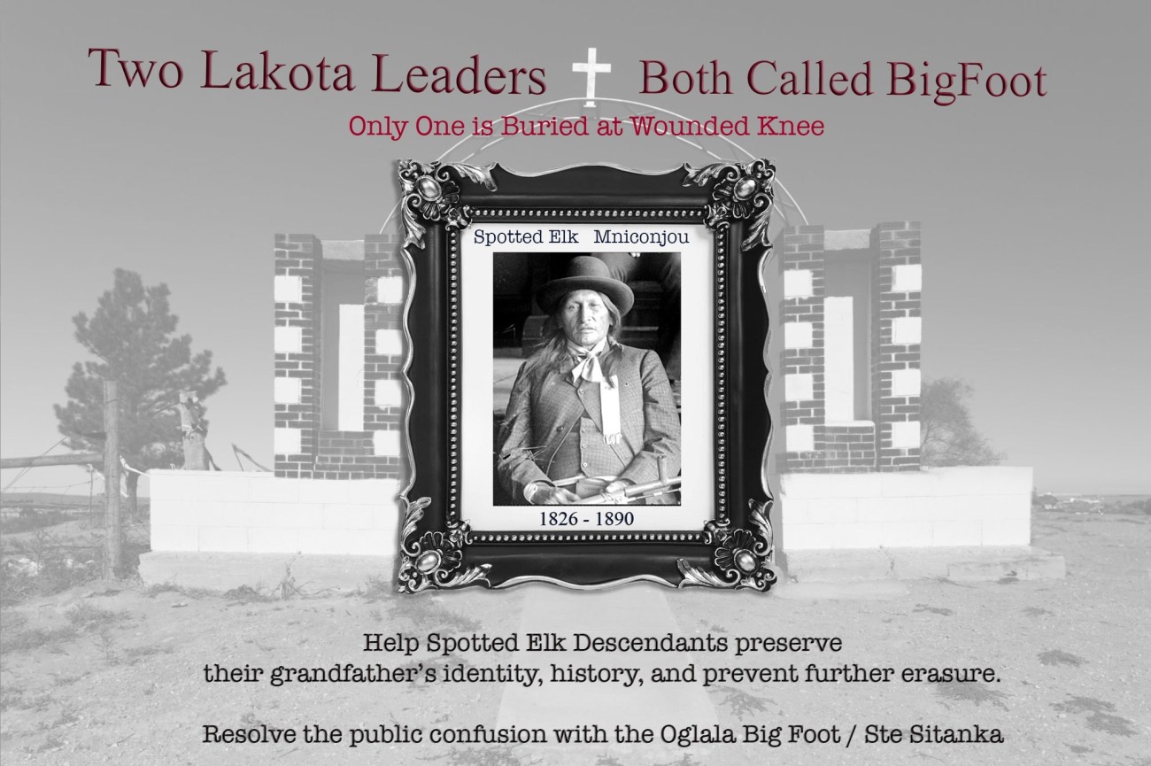 Spotted Elk and Big Foot Confusion